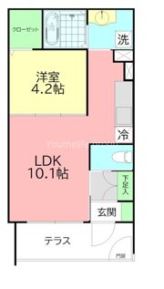 AKII八芳の間取り画像