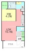 AKII八芳の間取り画像