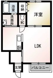 ラ ヴィーテの間取り画像