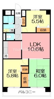 サニープレイスの間取り画像