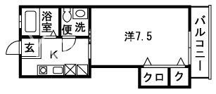 Sブロッサムの間取り画像