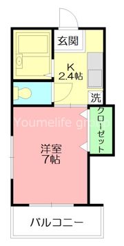 リュストールの間取り画像