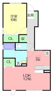 サンコート矢崎の間取り画像