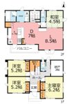北金目3丁目貸家の間取り画像