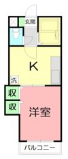 燦ハイムの間取り画像