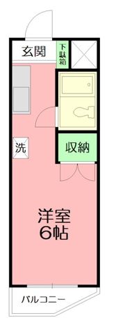 サンハイツ妻田の間取り画像