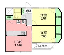 第12明智ビルの間取り画像