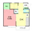 ハイツ大仏坂の間取り画像
