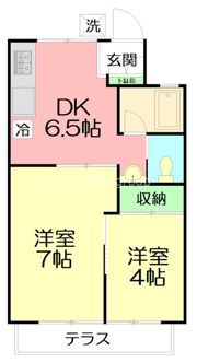 サミットK・Hの間取り画像