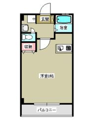 コーポ産興桜台IIの間取り画像