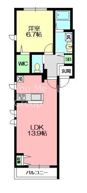 Maison de Cosmosの間取り画像