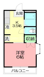 ピュアタウン北矢名の間取り画像