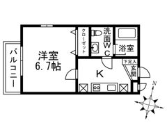 アルフィーネ茅ヶ崎の間取り画像