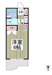 パールハイツ東八幡の間取り画像