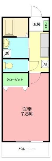 バイオレット倉田の間取り画像