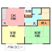 サニーハイツの間取り画像