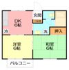 サニーハイツの間取り画像