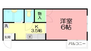 フジパレスの間取り画像