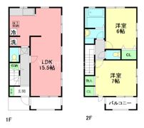 アイリス五番館の間取り画像