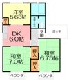 ハイツグリーンサイドの間取り画像