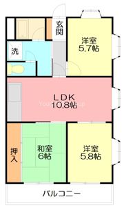 ロイヤルプラザ湘南の間取り画像