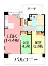 パークアクシス大船の間取り画像