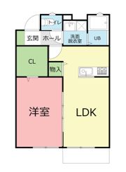 Aube鎌倉の間取り画像
