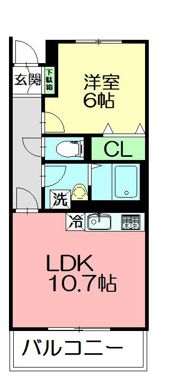 アルエット湘南の間取り画像