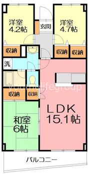 モリエーム鵠沼の間取り画像