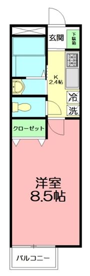 リバーサイド イズミの間取り画像