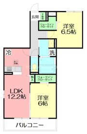 アンソレイエの間取り画像
