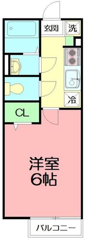 ミラコスタ東海岸の間取り画像