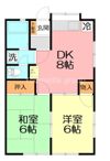 レーベンハイム葛原の間取り画像