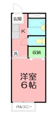 メゾンロレーヌの間取り画像