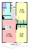 シンフォニアの間取り画像