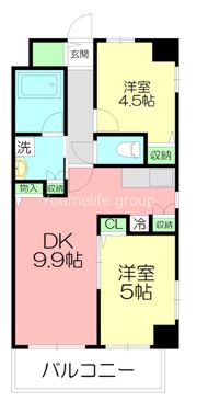 グラン・コスタ湘南弐番館の間取り画像