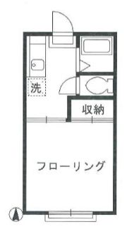 和海ハイツの間取り画像