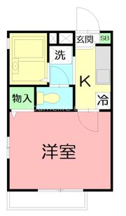 コスモハイツの間取り画像