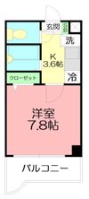 スカイグランデの間取り画像