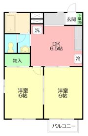 フローラKの間取り画像