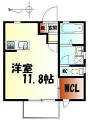 桃浜ガーデンコートの間取り画像