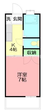 シャルマンKの間取り画像
