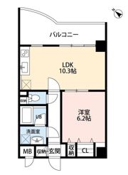 レガート横浜の間取り画像