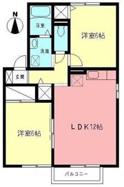 エクセルMITAKEIIの間取り画像