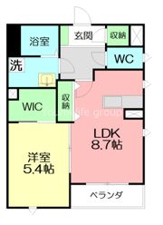 レラ パセオの間取り画像