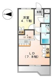 ラベンダーリブの間取り画像