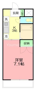 メゾン榎木町の間取り画像