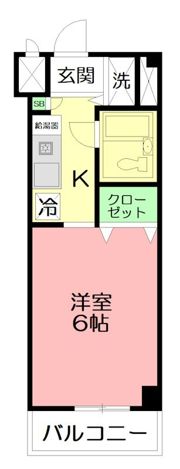ハイライフ湘南の間取り画像
