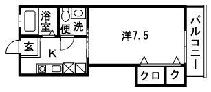 Sブロッサムの間取り画像