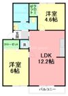 ドミール林の間取り画像